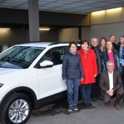 Die Hauptgewinner und Sponsoren der diesjährigen Zuwebe-Tombola